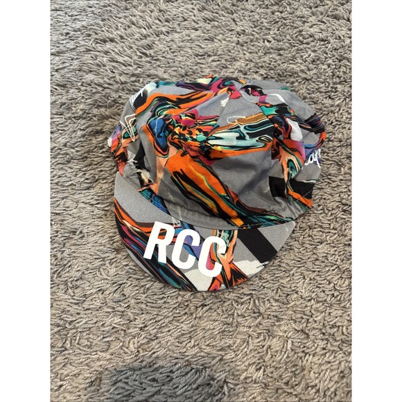 Light Use! Rapha RCC Cycle Club Multi-Color Cycling Head Cap - Picture 1 of 6